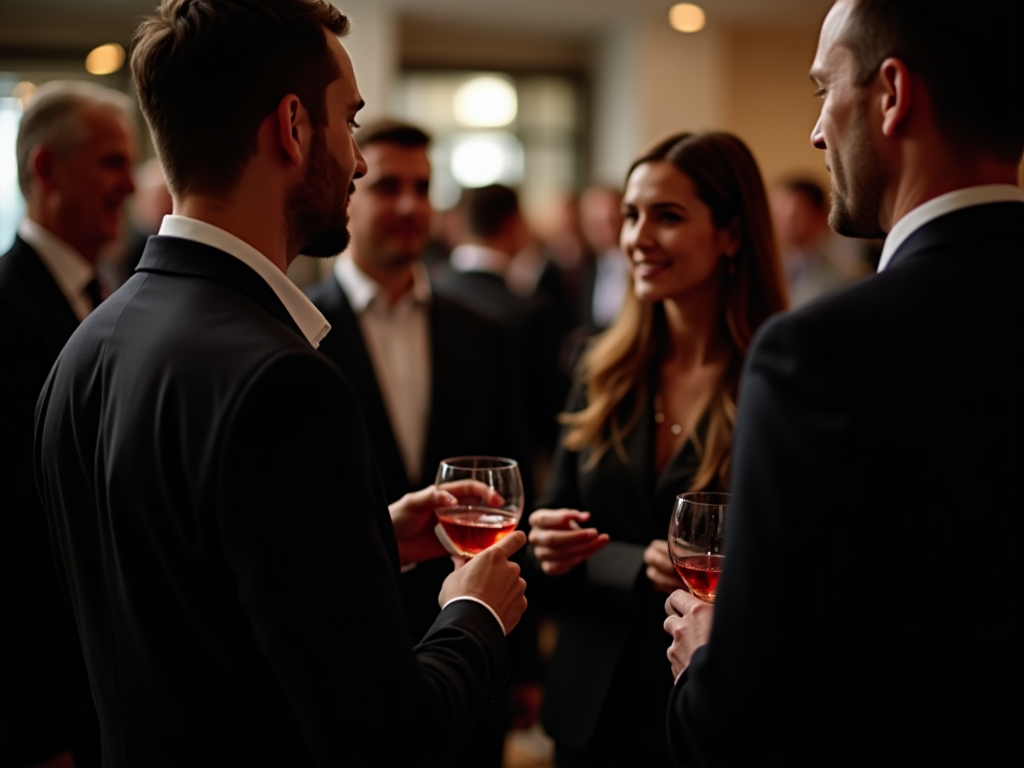 Sesión de networking entre emprendedores e inversores